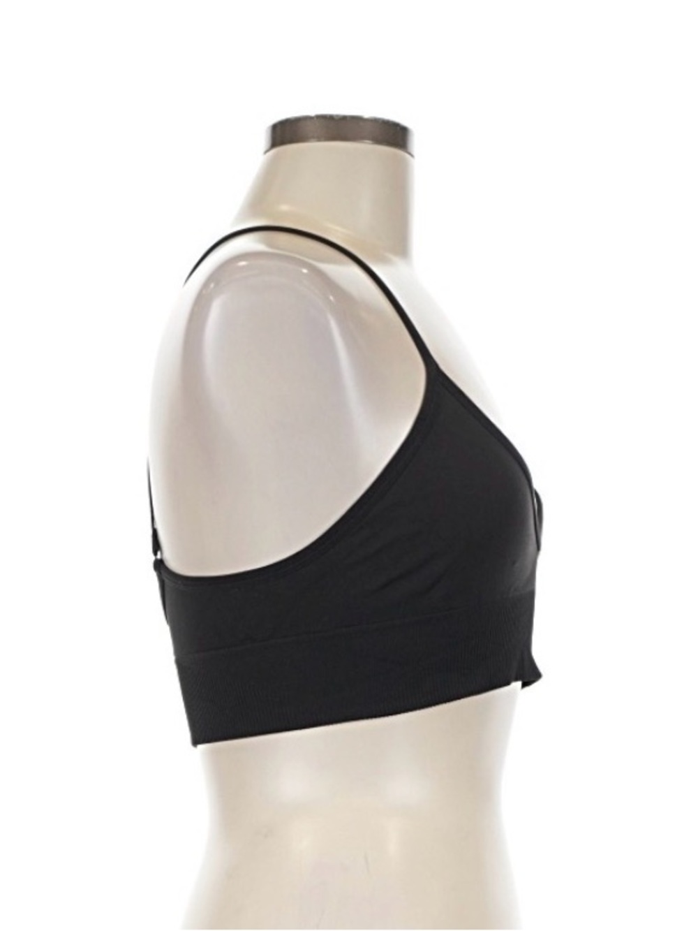 lululemon Black sweetheart, neckline Seamless Bra & free tote - Picture 4 of 9